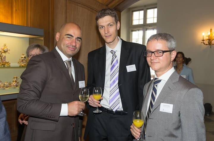 Jennifer Maag-Pelz, managing director Capital Concepts International Ltd; Thomas Limburg, Partner, Dr. Thomas A. Biland Executive Search