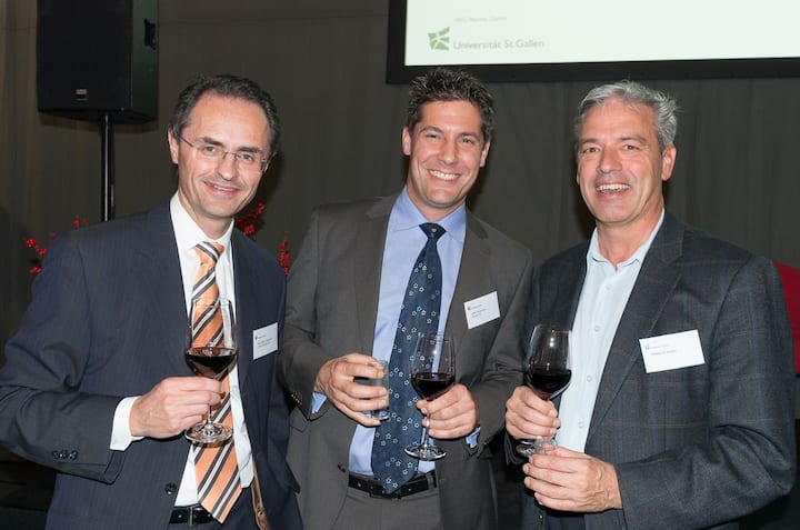 Walter O. Odermatt, VP Bank (Schweiz) AG; Dirk Rosenberg, Deloitte AG; Markus Weber, Privatier