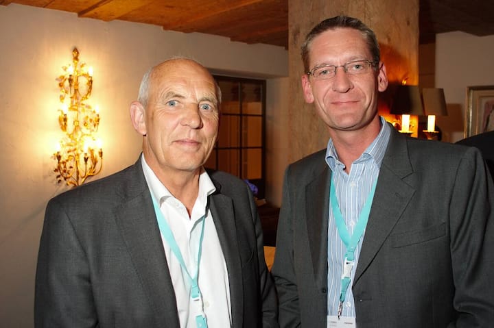 Aalt Dijkhuizen, President, Topsector Agri & Food in the Netherlands; Ian Pinner, President Global Cocoa, ADM International Sarl.