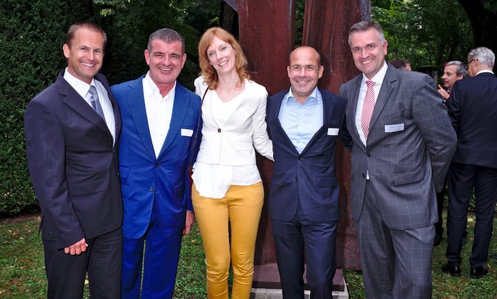 Stefan Heiniger, CEO, Aebi Schmidt Holding AG;
Peter Spuhler, CEO & VRP, Stadler Rail AG;
Marina Winder, Generalsekretärin, Stadler Rail AG;
Markus Sauerbruch, CEO, Stadler Altenrhein;
Thomas C. Ahlburg, CEO, Stadler Bussnang