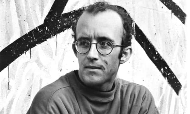 1986: Pop-Art-Künstler Keith Haring designt vier Art-Special-Uhren für Swatch.