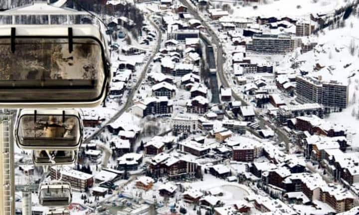 Platz 9: Val d'Isère - 11'000 Franken/m2
