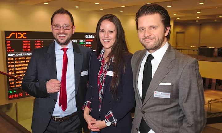 Marcel Weibel, Leiter Marketing & Kommunikation, SKO;
Dolores Amos, Dozentin, Coachingzentrum Olten;
Julius Hargitai, Inhaber, Julius Hargitai Coaching