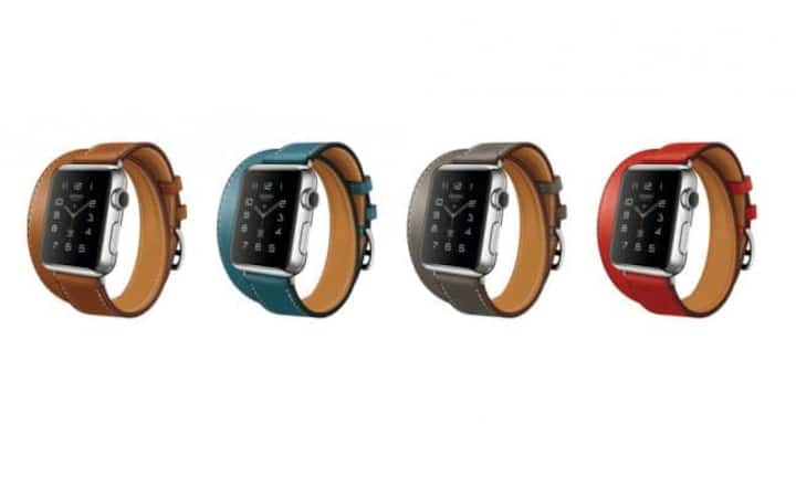 Auch Apple hat sich für ein Modell seiner Smartwatch einen Partner gesucht, der sich mit Schmuck auskennt. Mit Hermès hat Apple eine Uhr für den Luxusmarkt entwickelt. Sie ist in vier Farben und drei Varianten erhältlich.Bilder: Huawei, Swarovski, Hermès