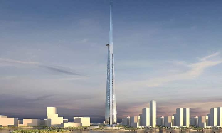 ...mit über 1007 Metern soll der Kingdom Tower im saudi-arabischen Jeddah ein neues Kapitel in der Geschichte der höchsten Wolkenkratzer der Welt schreiben. Die Fertigstellung ist für das Jahr 2019 geplant. (Bild: ZVG/Quelle: Emporis)