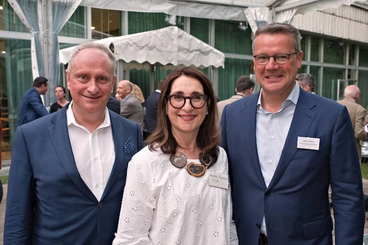 Hans-Peter Hess, HSC Hess Strategy Consultants AG; Annette Permann, TEVA; Markus Thiem, Hertz