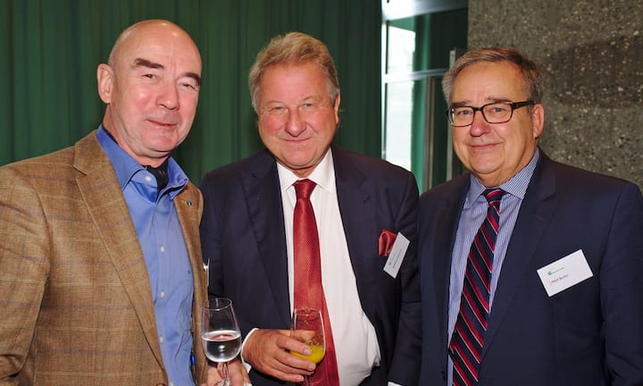 Juan Gut;
Björn Johansson, Chairman & CEO, Dr. Björn Johansson Associates AG;
Max Becker, Tagesmoderator