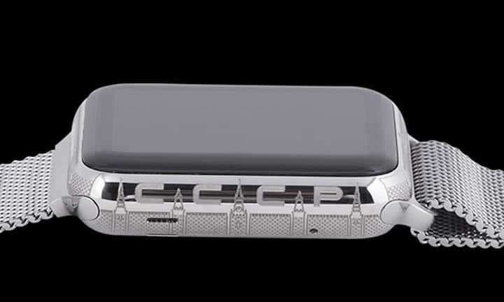 Ein weiteres Liebhaberstück ist die «Apple Watch Epoca USSR Lenin Milanese» mit der Inschrift «CCCP» ...