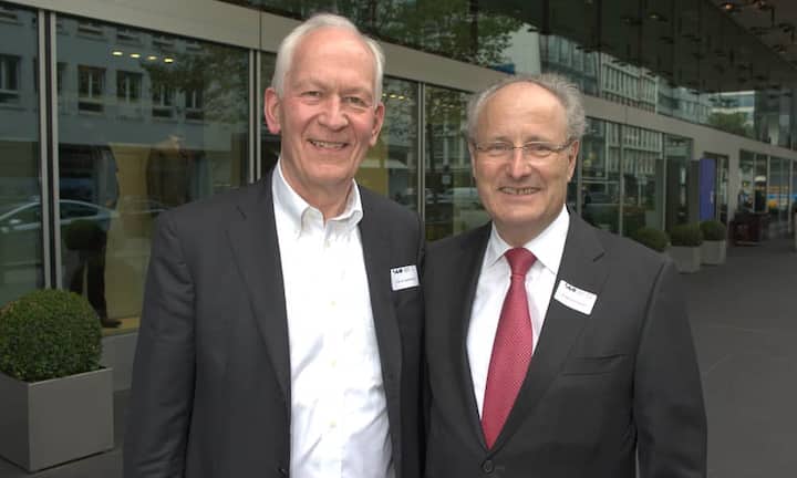 Gunter Henn, Architekt;
Markus Sulzberger, Präsident SGO