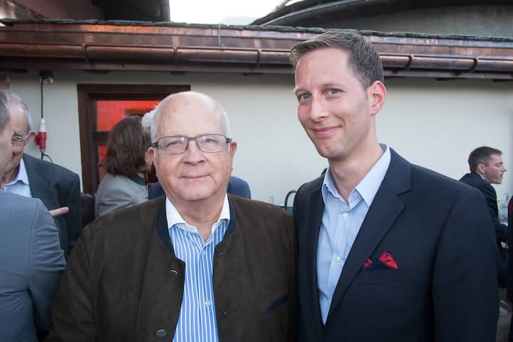 Christoph Klemm, VR Hotel Kulm; Christian Bülte, Marketing Manager Richemont Suisse SA