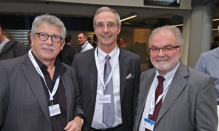 Rudolf Christen, Inhaber, Rudolf Christen Kommunikation;
Daniel Küng, CEO, Switzerland Global Enterprise;
Christian Etter, Botschafter, Delegierter des Bundesrates für Handelsverträge, SECO