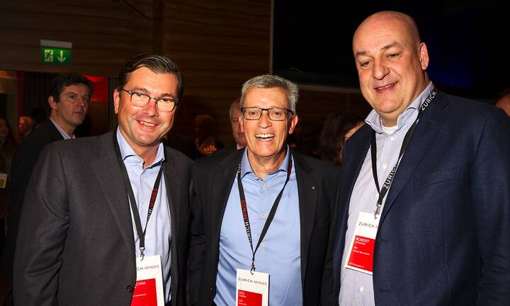 Joachim Masur, CEO, Zurich Switzerland;
Ivo Furrer, CEO, Swiss Life;
Robert Oudmayer, CEO, Cembra Money Bank