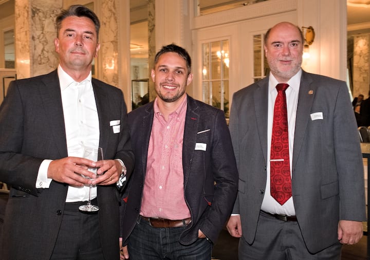 Drei Vorstandsmitglieder von Consulting Cluster: Peter Burkhalter, Burkhalter Rechtsanwälte; Charly Suter, KMU-Digitalisierung; Christoph Beer, mundi consulting ag