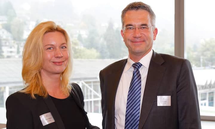 v.l.n.r. Jacqueline Widmer und Ermini Mario; Ermini AG.