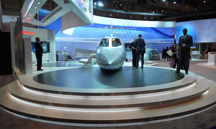 Ein Highlight ist auch das erste Business-Flugzeug von Honda.
