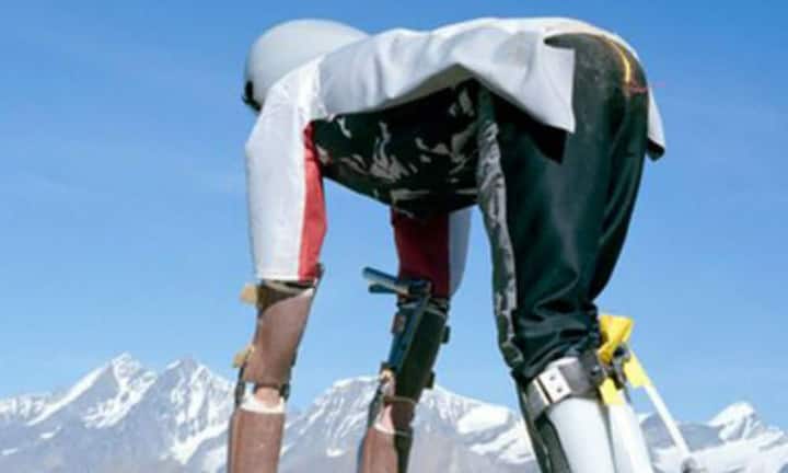 Immer wieder hätte ihn die Ziegenherde abgehängt – und er musste sich sputen, um sie wieder einzuholen, sagte Thwaites.