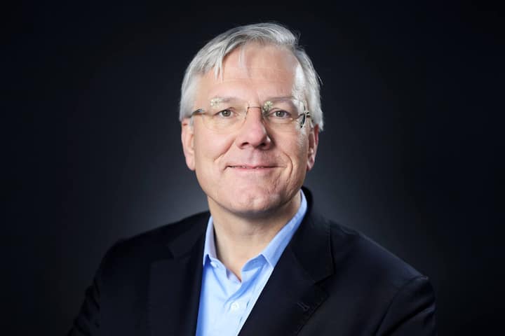Christoph Franz, chairman of Roche Holding AG, poses for a photograph following a Bloomberg Television interview at the World Economic Forum (WEF) in Davos, Switzerland, on Thursday, Jan. 19, 2017. World leaders, influential executives, bankers and policy makers attend the 47th annual meeting of the World Economic Forum in Davos from Jan. 17 - 20. Photographer: Simon Dawson/Bloomberg