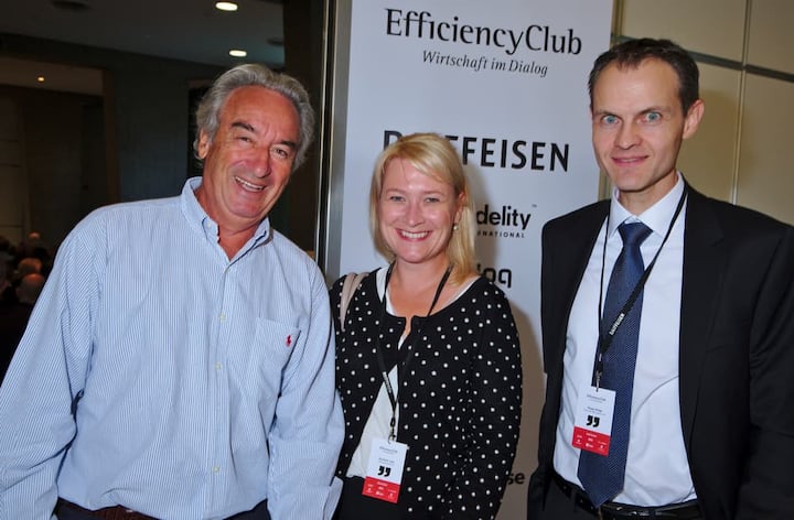 Henri Fournichot, Inhaber, Fournichot Handel;
Lydia Ebersbach, Director Marketing Wealth Management;
Philipp Rüegg, National Field Sales Manager, Coca-Cola HBC Schweiz AG