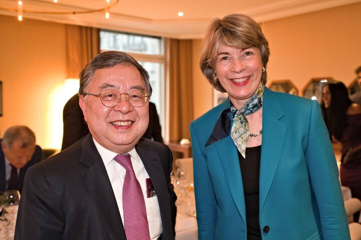 Ronnie Chan, Chairman, Hang Lung Property Group; Barbara Kux, Unternehmerin und Verwaltungsrätin