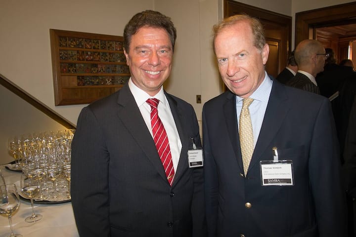 Christoph Binkert, Country Manager, Compuware; Thomas Vorwerk, CEO, M.M. Warburg Bank (Schweiz) AG