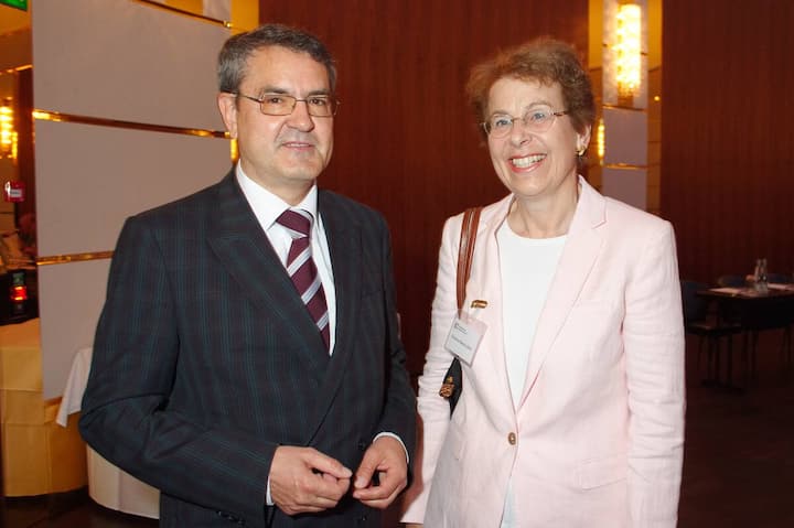 Ralf J. Bopp, Direktor, Handelskammer Deutschland-Schweiz; Christine Raemy-Dirks, Inhaberin, Raemy Communications Consulting.