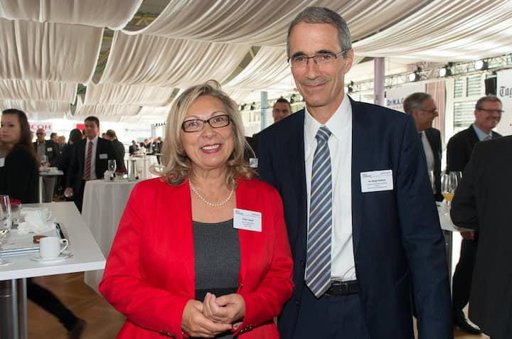 Ulrike Clasen, Geschäftsführerin, Netzwerk Kadertraining; Serge Gaillard, Direktor, Eidgenössische Finanzverwaltung