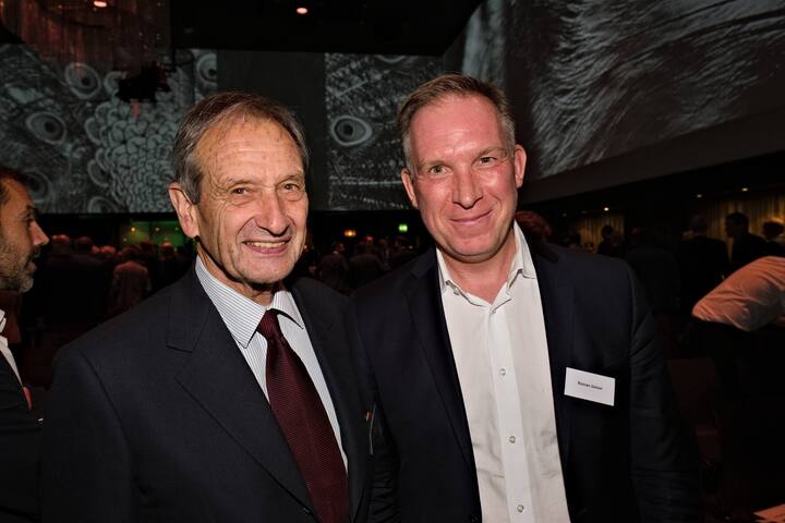 Peter Bratschi, Gründer, Bratschi AG; Roman Geiser, CEO & Managing Partner, Farner Consulting AG