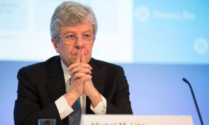 Swiss-Re-Konzernchef Michel Liès hat im Jahr 2014 etwas weniger verdient als im Jahr zuvor: 6,34 Millionen Franken nach 7,02 Millionen im Jahr 2013.