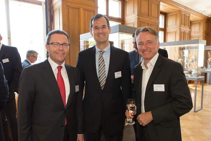 Urs Landolf, PriceWaterhouseCoopersAG, Partner; Rolf Schläpfer, Hizel.Neef.Schmid.Konsulenten AG, Senior Partner; Yves Rogivue, InnerWorkings Switzerland LLC, President & Managing Partner