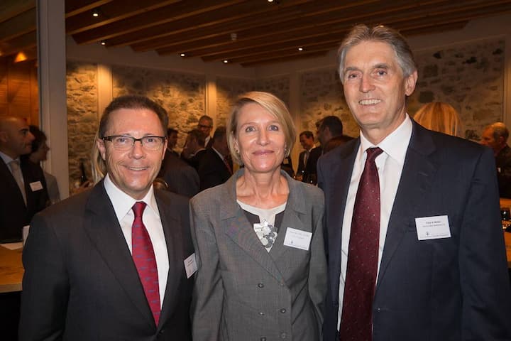 Urs Landolf, Markets Leader, PricewaterhouseCoopers AG; Susanne Müller-Zantop, CEO, CEO Positions; Felix A. Weber, Co-Chairman Nomura Bank Switzerland
