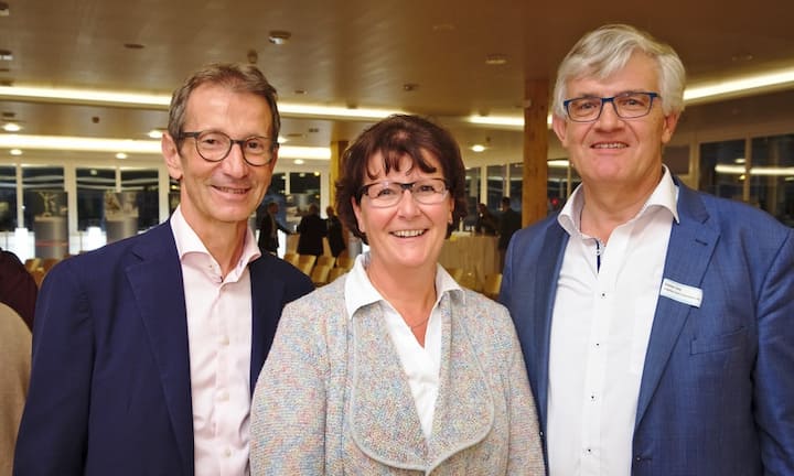 Urs Pfyffer, Fabrel Lotos AG;
Iris Utz, Orgelbau Kuhn Immobilien AG;
Dieter Utz, Orgelbau Kuhn Immobilien AG