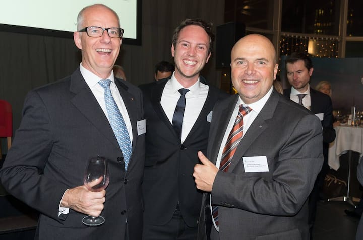 Gebi Küng, Küng Strategy Consulting; Luca Christen, Syngenta; Christof Reutlinger, Emil Frey AG Garage Zürich-Nord