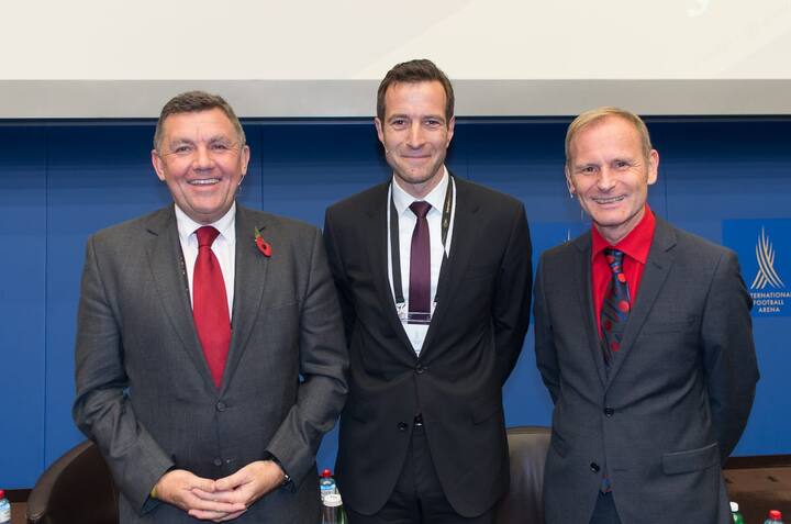 Victor Grove, PrivatAir SA; Axel Bienhaus, Albert Speer & Partner;  Heinz Palme, ICSS