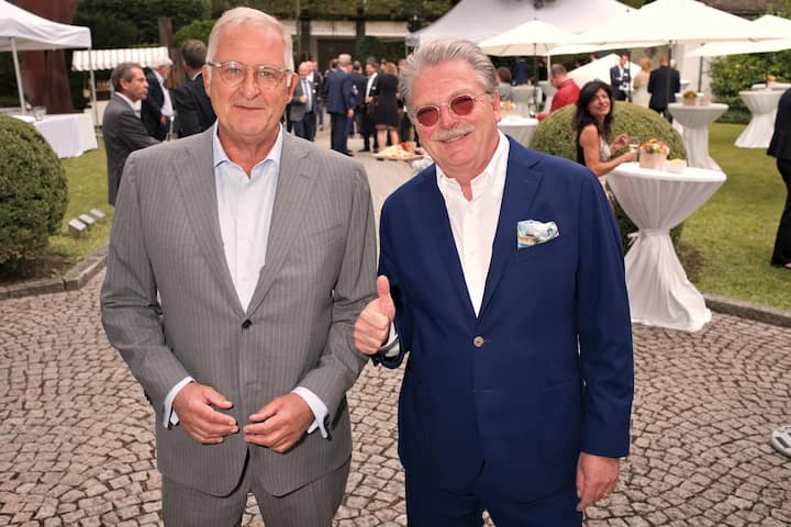 Die Gastgeber:Stephan Reifferscheid, Partner, Knight Gianella;Sandro V. Gianella, Partner, Knight Gianella