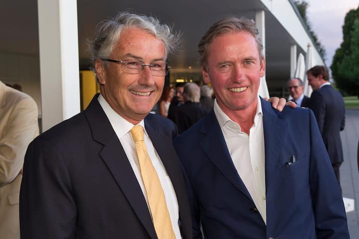 Michel P.G. Burckhardt, Präsident Zurich Open; Matthias Hiebeler, Unternehmensberater