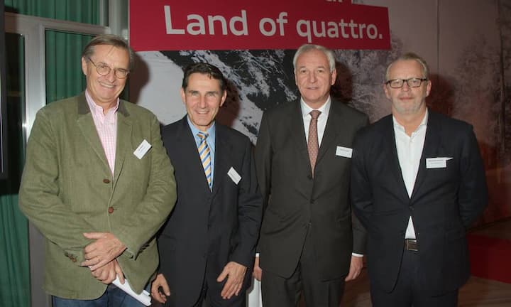 Ivan Wagner, EY; Heinrich Baumann; Heinrich Lammer; Michael Bornhaeusser, Sallfort Privatbank AG