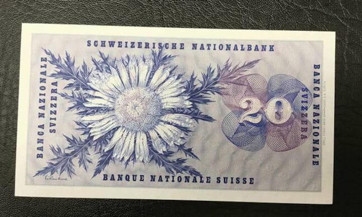 Die Rückseite dieser Note.