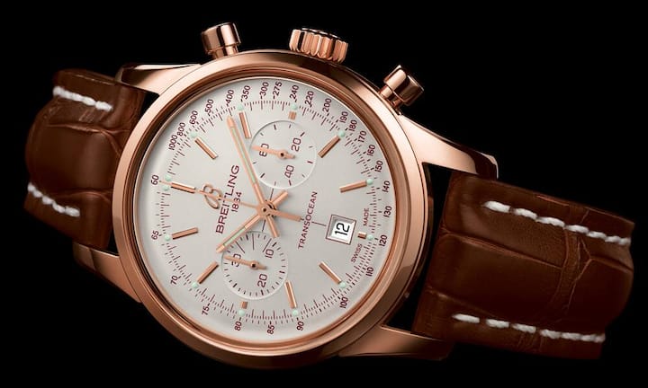 Der neue Transocean Chronograph 38 von Breitling ist eine «First Class»-Uhr für Frauen.