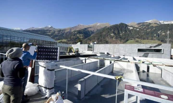 Tropenhaus in Frutigen.