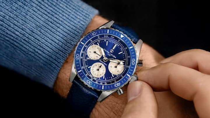 Die Sea Sky Chronograph verbindet Eleganz und Funktionalität.
