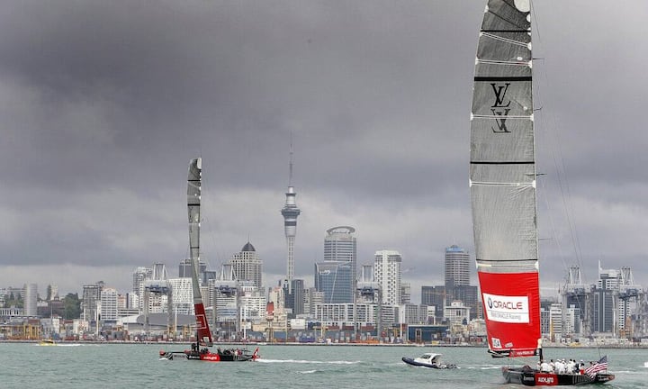 Rang 3:... und Auckland (Neuseeland)