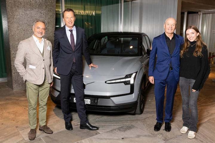 v.l. Domenico Gaito, Dirk SchÃ¼tz , Peter Friedli (und Tochter?)