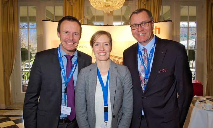 Marc Lehmann, Partner, Linkgroup (Visiolink AG);
Anna Schellga, New Business Manager, MCH Group AG;
Michael Lüthi, CEO, Poscom Ferien Holding AG