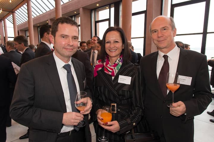 Michael Grampp, Deloitte AG; Anne Cheseaux, Credit Suisse AG; Albert Angehrn, Credit Suisse AG