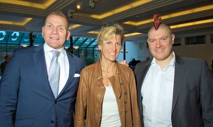 Martin Limbeck, Hardselling-Experte & Referent; Evelyne Binsack, Extrembergsteigerin & Referentin; Sascha Lobo, Blogger, Kommunikationspunk & Referent