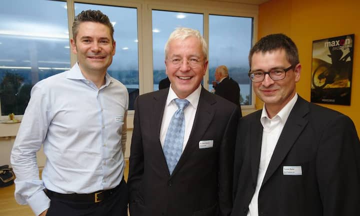 Alwin Meyer, Swisspeers;
Hans Weltert, Finspecta AG;
Thomas Wyler, Küng Treuhand AG