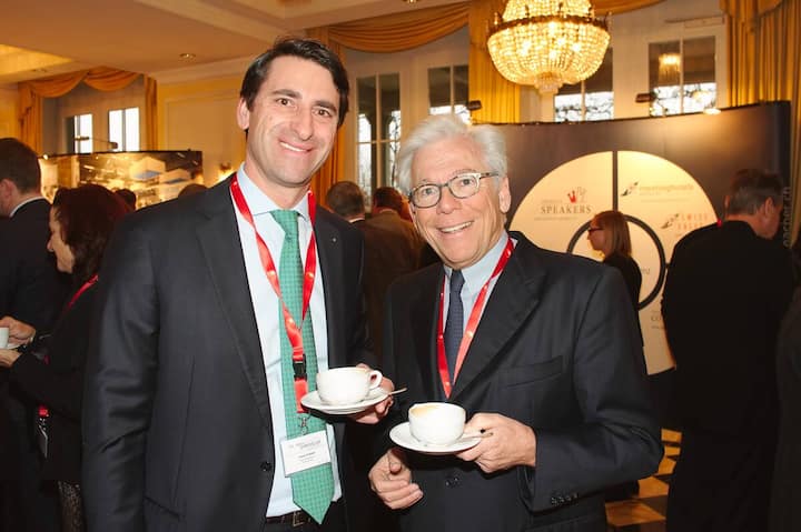 Louis Krebser, Geschäftsführer, Krebser AG; Edouard H. Viollier, CEO, Viollier AG