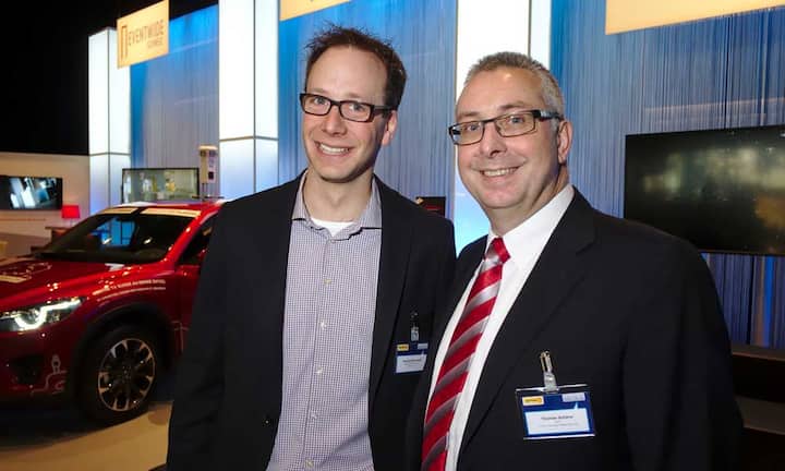 Dominik Schneebeli, Sales & Project-Manager, Planwerk4 AG;
Thomas Schärer, CEO, Dr. W.A. Günther Media Rent AG