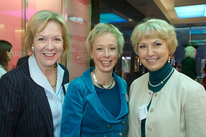 Monika Ribar, VR, Swiss;  Alexandra Schaer-Schiller, Senior Consultant North America, Switzerland Global Enterprise; Monika Fischer, Business Development Manager, Interdean SA