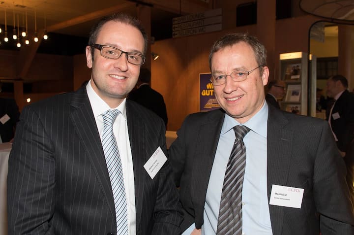 Michael Hüsler, Siegfried Holding AG; Martin Graf, Zürcher Kantonalbank